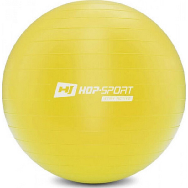 

Фитбол Hop-Sport 65 см желтый + насос 2020 (5902308223516-1)