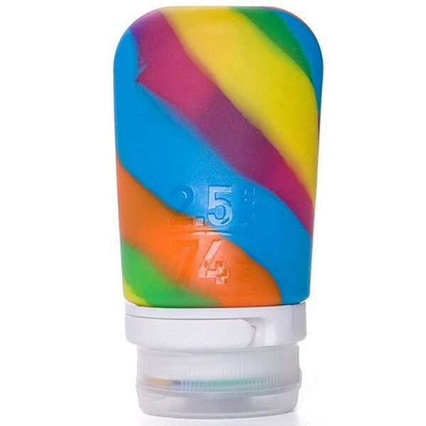 

Силиконовая бутылочка Humangear GoToob+ Medium Rainbow (022.0021)