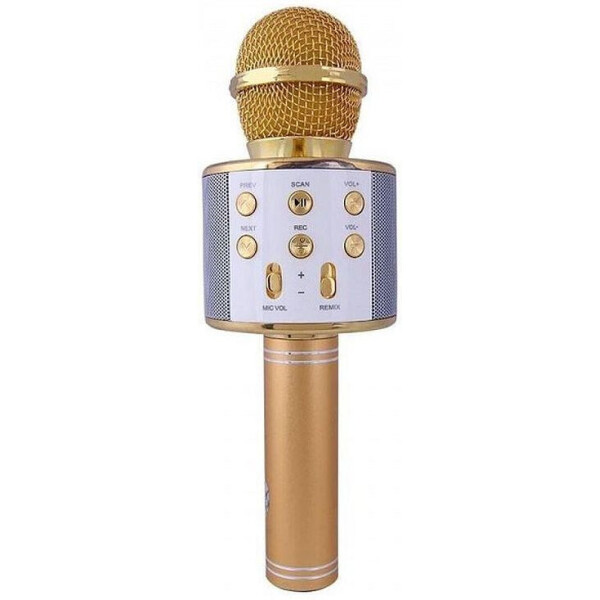 

Караоке микрофон Wster WS 858 Gold