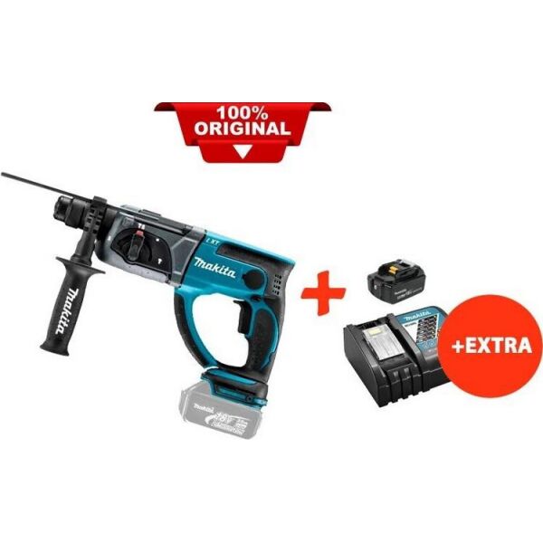 

Аккумуляторный перфоратор Makita DHR202Z+акк.18V 5 Ah+быстрозарядное ЗУ (DHR202RT)