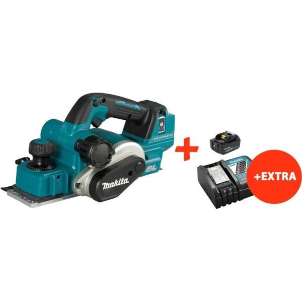 

Аккумуляторный бесщеточный рубанок Makita DKP181Z+акк.18V 5 Ah+быстрозарядное ЗУ (DKP181RT)