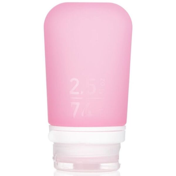 

Силиконовая бутылочка Humangear GoToob+ Medium pink (022.0016)