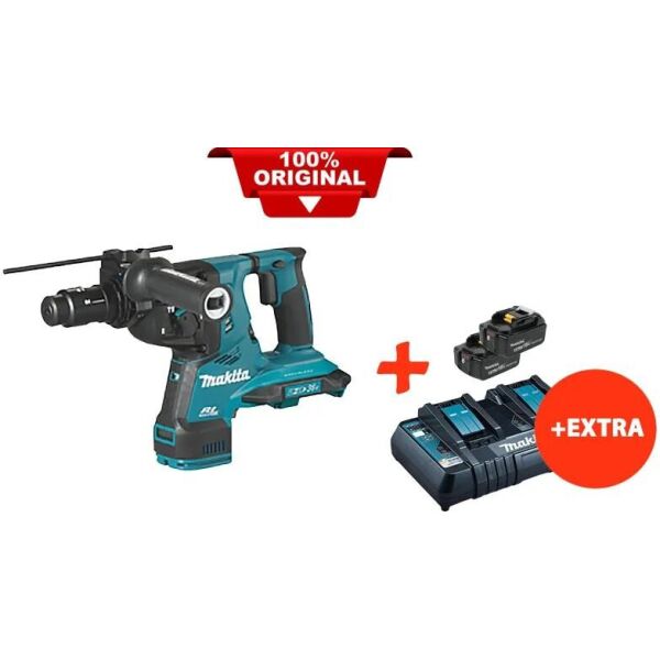 

Аккумуляторный перфоратор Makita DHR281Z+2 акк.18V 5 Ah+быстрозарядное ЗУ (DHR281R2T2)