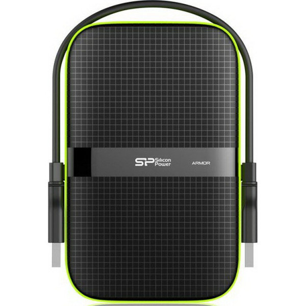 

Внешний жесткий диск Silicon Power Armor A60 black 1TB (SP010TBPHDA60S3K) 2.5 USB 3.0 External HDD