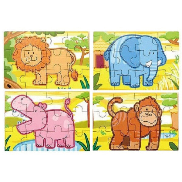 

Набор пазлов Viga Toys Джунгли 48 элементов