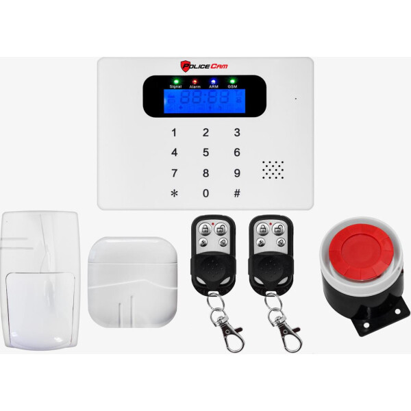 

Комплект беспроводной GSM сигнализации PoliceCam GSM 30С Prof