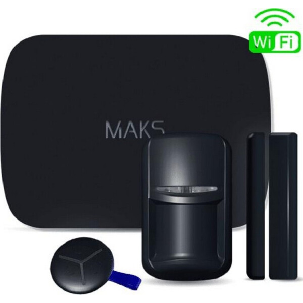 

Комплект беспроводной сигнализации MAKS PRO WiFi S KIT black
