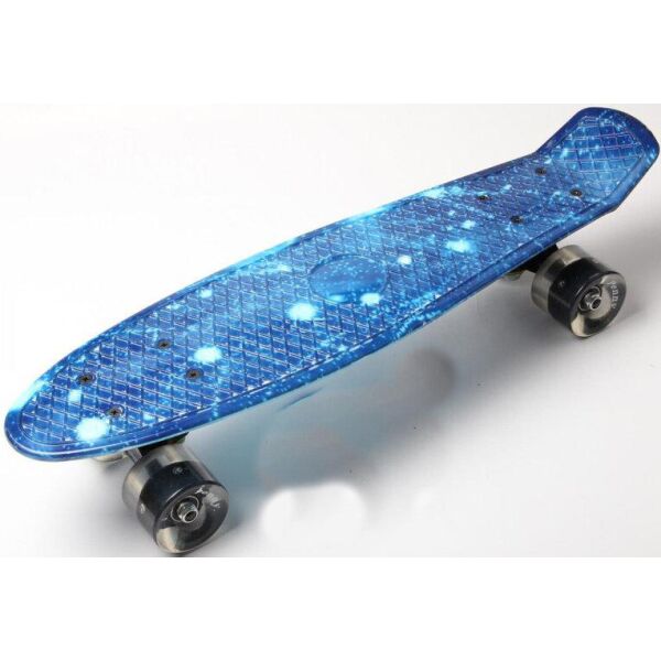 

Скейт Penny Board детский мультицвет космос
