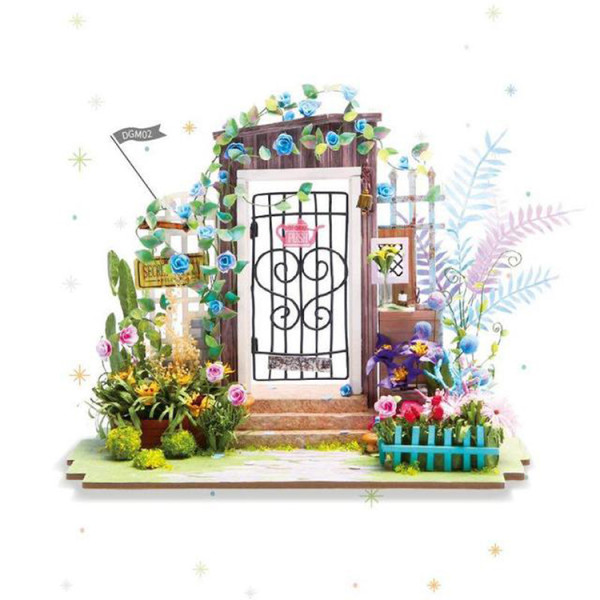 

3D конструктор Robotime DIY HOUSE Калитка в волшебный сад (DGM02)