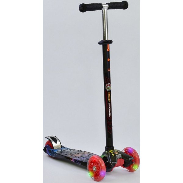 

Самокат Best Scooter MAXI Lightning А 24659/779-1308 Black/Red (779-1308)