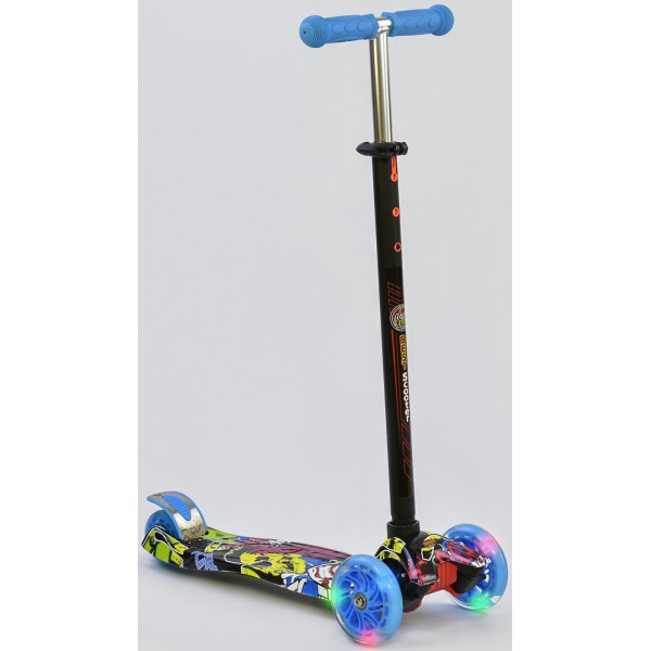 

Самокат Best Scooter MAXI Graffiti А 24648/779-1392 Black/Blue (779-1392)