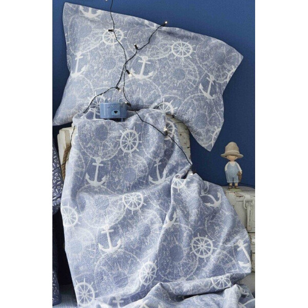 

Плед - покрывало Karaca Home - Sandes 2019-2 mavi 160*220