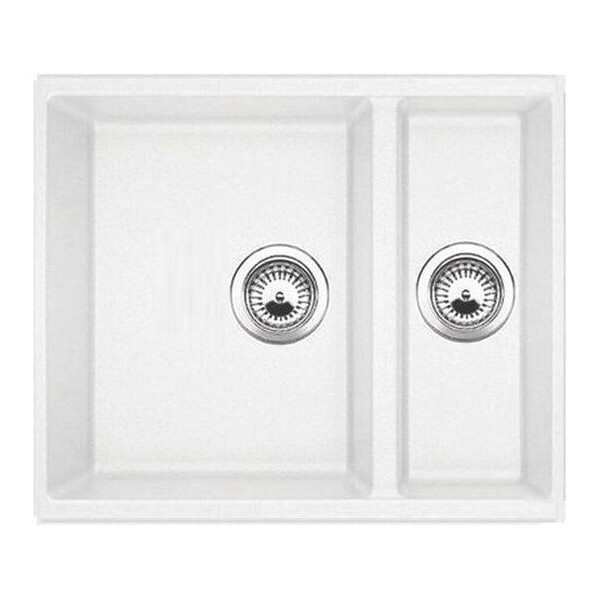 

Кухонная мойка Fabiano Quadro 56x46x15 Alpine White