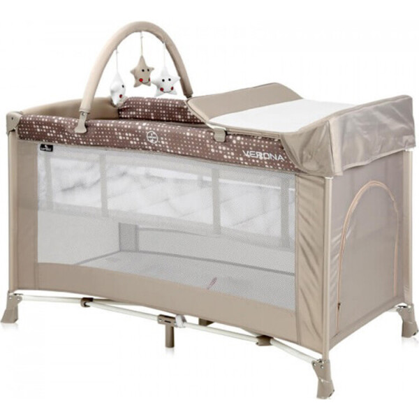 

Манеж Lorelli VERONA 2L+ (beige dots)