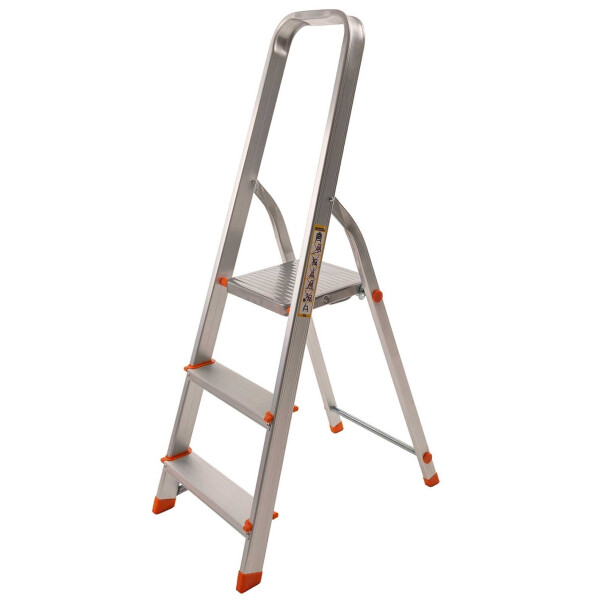 

Стремянка алюминиевая Laddermaster Alcor A1A3. 3 ступеньки