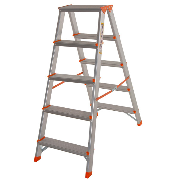 

Стремянка алюминиевая Laddermaster Polaris A5A5. 2x5 ступенек