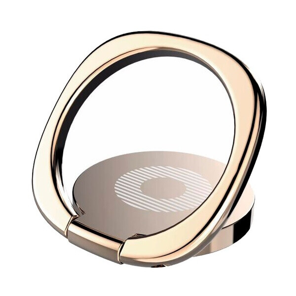 Акція на Кольцо-держатель автомобильный Baseus Privity Ring Bracket, Gold (SUMQ-0V) від Allo UA