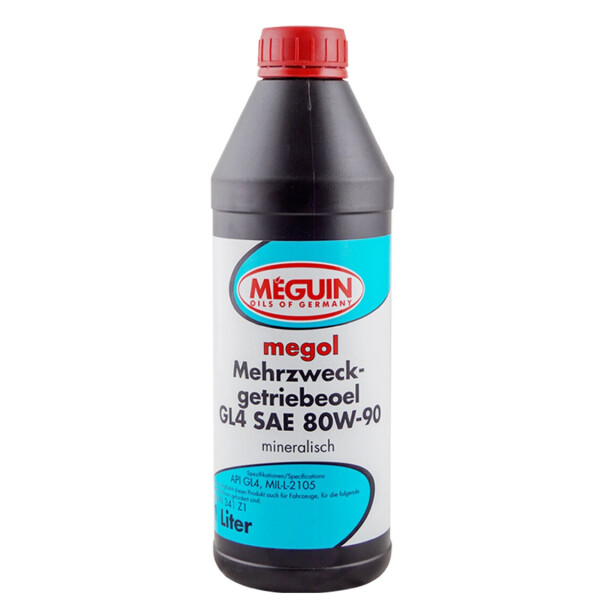 

Трансмиссионное масло Meguin MEHRZWECKGETRIEBEOEL GL4 SAE 80W-90 1л