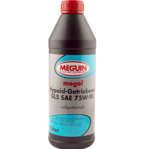

Трансмиссионное масло Meguin HYPOIDGETRIEBEOEL GL5 SAE 75W-90 1л