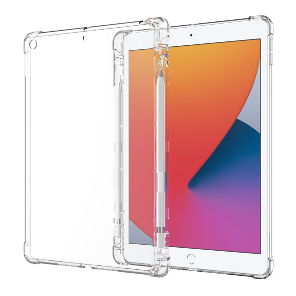 

Панель Anti-Shock BeCover с креплением для стилуса для Apple iPad 10.2 2019/2020 Clear (705615)