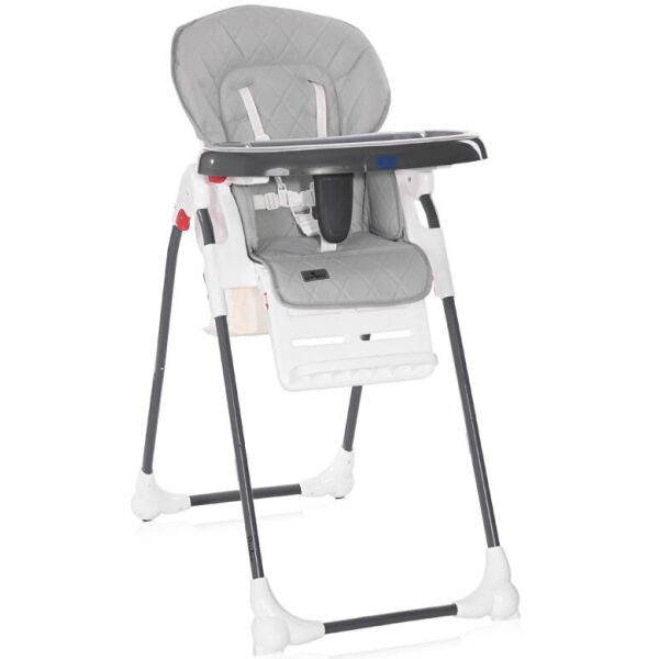 

Стульчик для кормления Lorelli DULCE (cool grey leather)