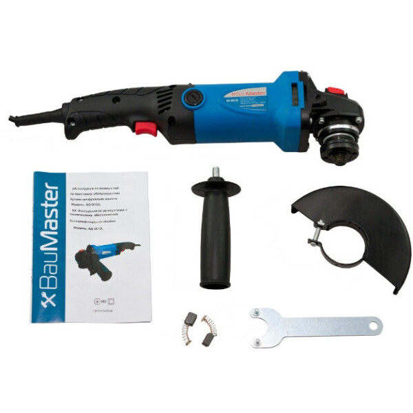

Болгарка BauMaster 1200 Вт. (AG-9012L)