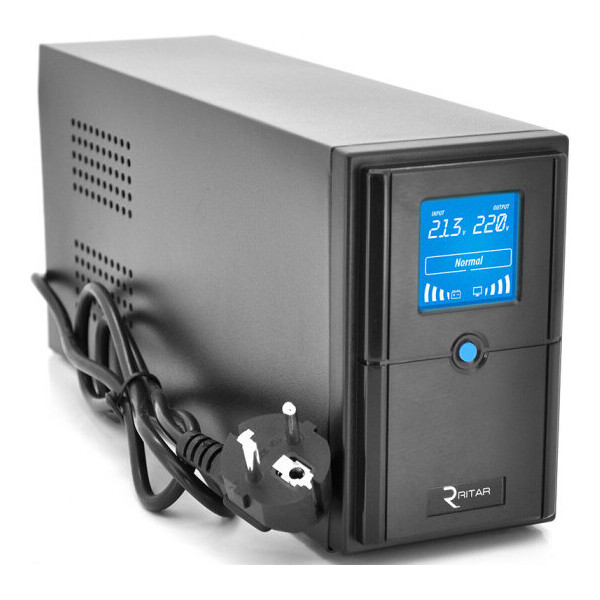 

ИБП Ritar RTM1000D (600W) линейно-интерактивный