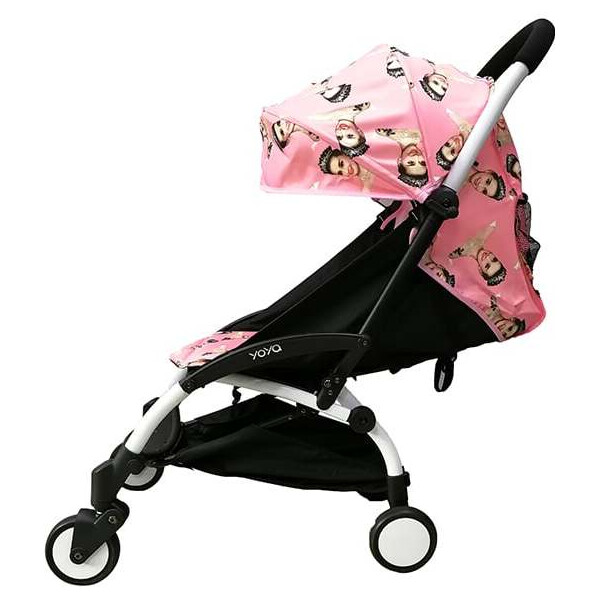 

прогулочная YOYA 175A+ PINK BELLE черная рама