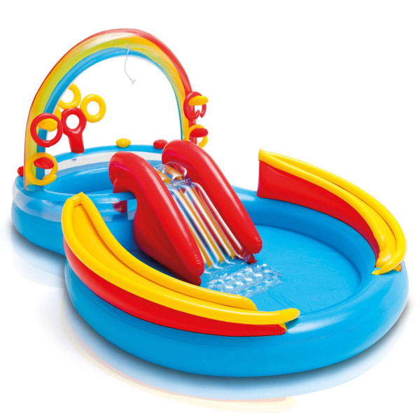 

Игровой центр Intex Радуга с горкой (57453)