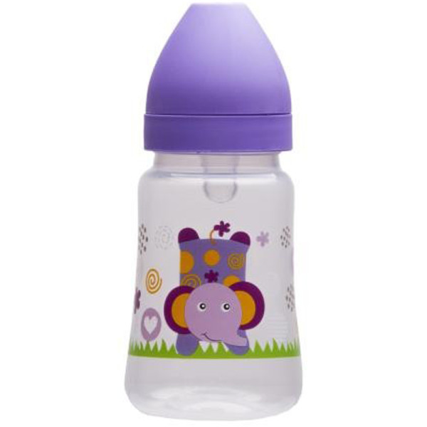 

Бутылочка с широким горлышком Akuku A0319 violet 250 мл