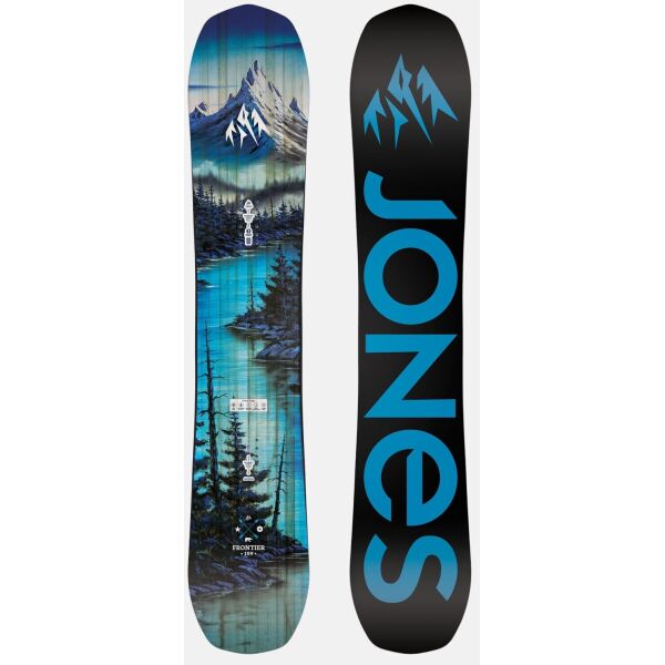 

Сноуборд Jones Frontier 20/21 165 Черный-Голубой