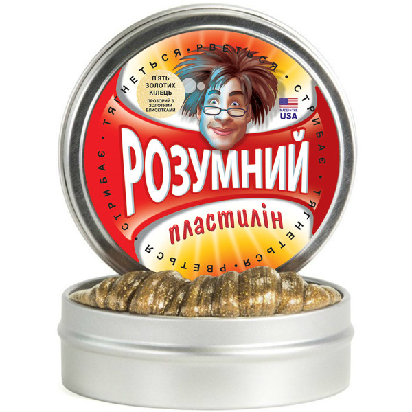 

Набор для лепки Thinking Putty Умный пластилин Пять золотых колец (ti20002)