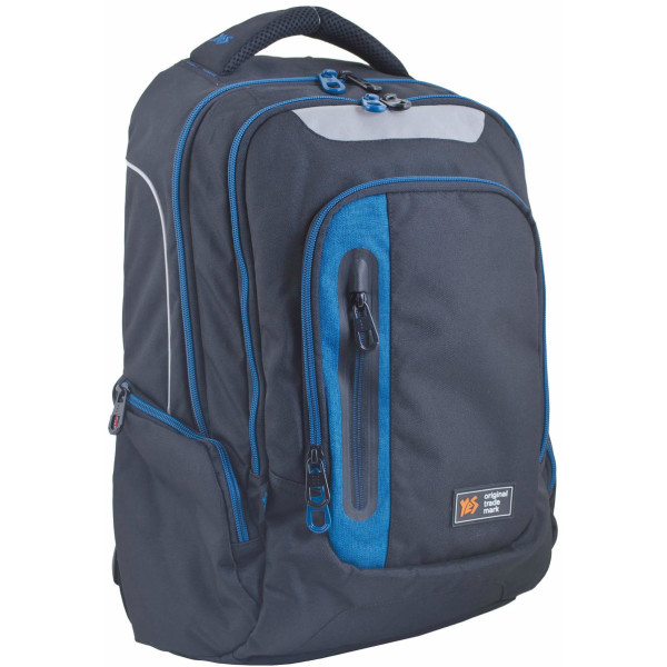 

Рюкзак подростковый Yes Т-22 With blue 48*32*10 (553137)