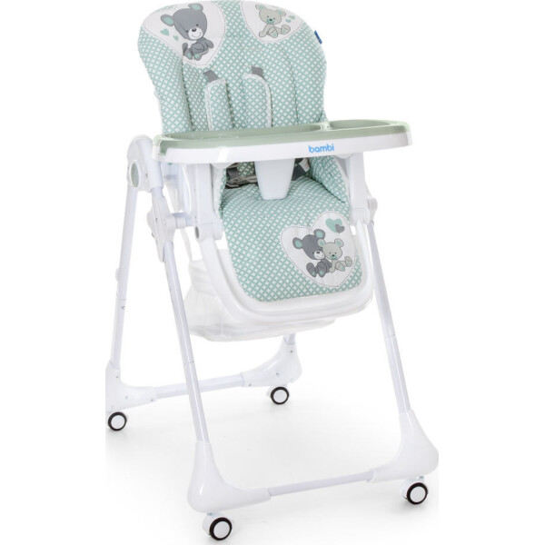 

Стульчик для кормления Bambi Teddy Sage Green (M 3233)