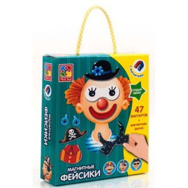 

Магнитная игра Vladi Toys Фэйсики (рус) VT3702-09