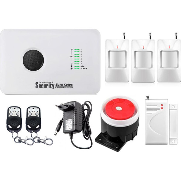 

Kerui alarm G10c для 2-комнатной квартиры