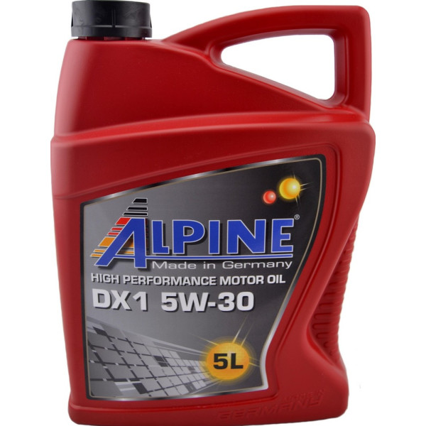 

Моторное масло Alpine DX1 5W-30 5 л