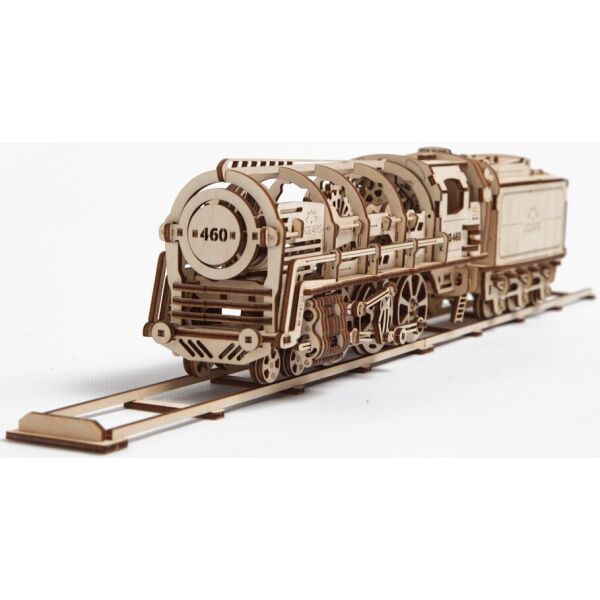

Механические 3D пазлы UGEARS - «Локомотив c тендером»