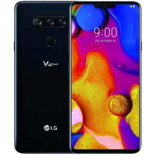 

LG V40 ThinQ (V405EBW) 6/128GB Aurora Black Dual Sim Seller Refurbished