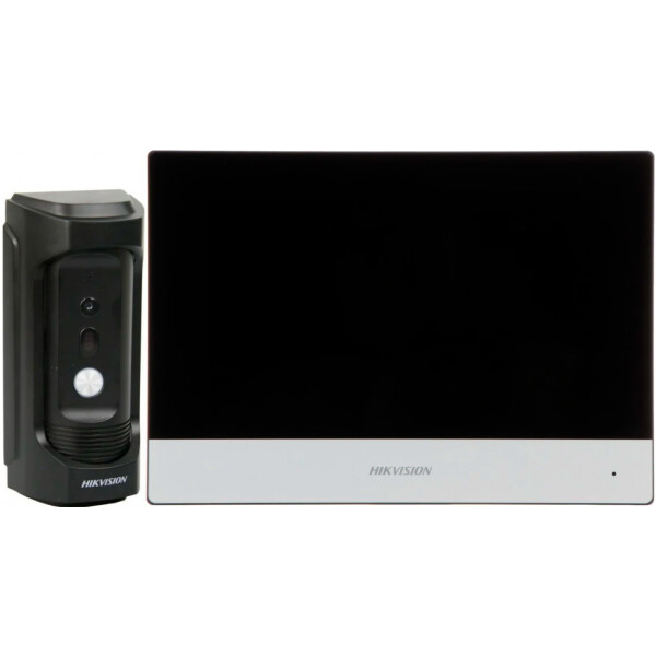 

Комплект IP видеодомофона Hikvision DS-KH6320-WTE1 + DS-KB8112-IM
