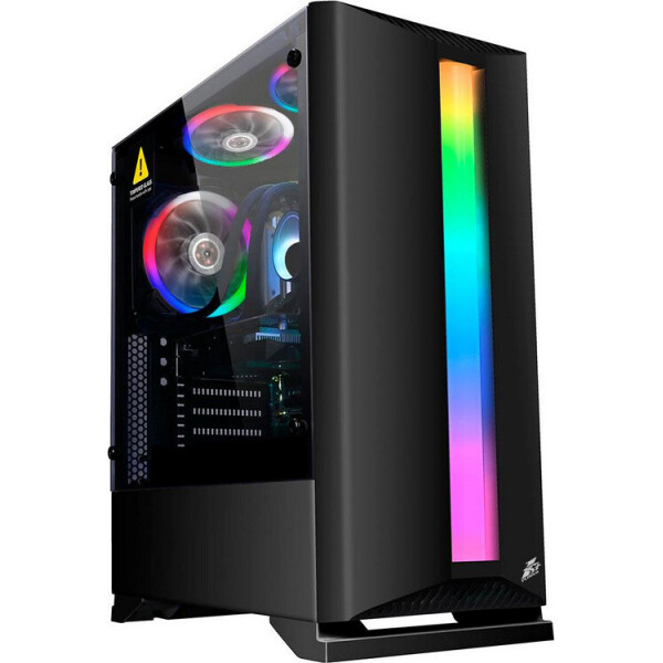 

Корпус 1stPlayer Rainbow R6-R1 Color LED Black без БП
