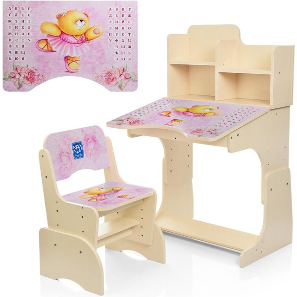 

Парта Bambi B 2071-55-7 Light Wood (B 2071-55)