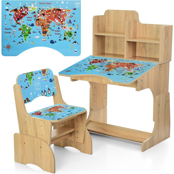 

Парта Bambi B 2071-45-3 Wood (B 2071-45)