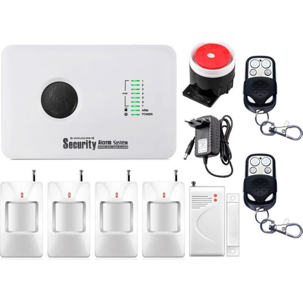 

Kerui alarm G10c для 3-комнатной квартиры