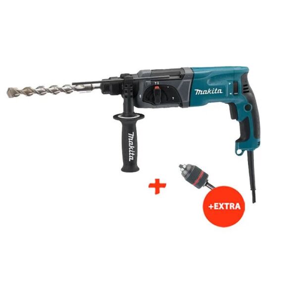 

Перфоратор Makita HR2470 + зажимной патрон (HR2470X2)