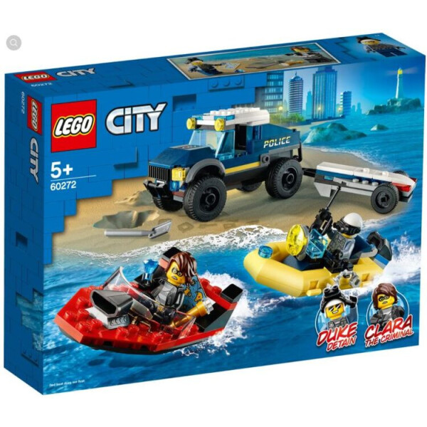 

LEGO® City Элитный полицейский отряд: транспортер лодки (60272)