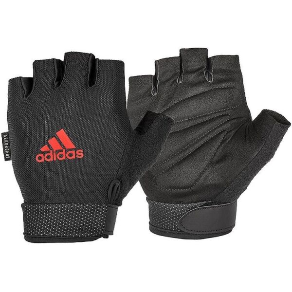 

Перчатки для фитнеса Adidas красные - M(ADGB-12414)