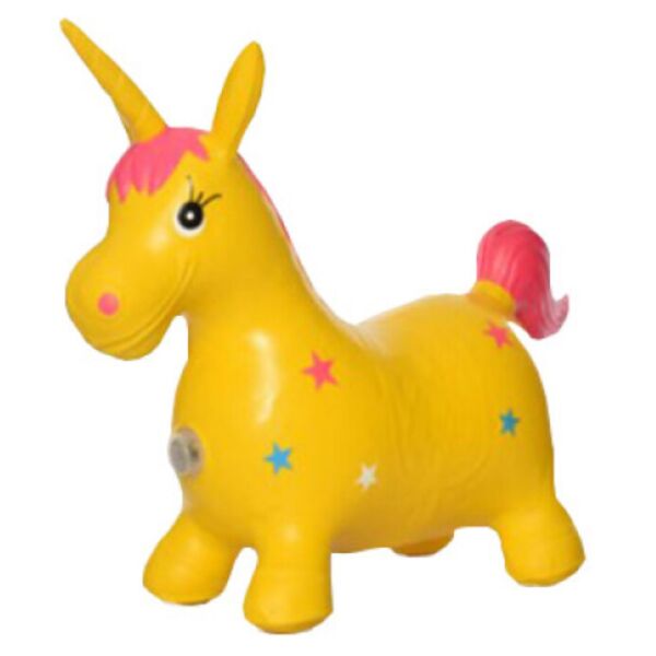 

Прыгуны-животные единорог Bambi MS 3290 (yellow)