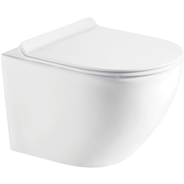 

Унитаз подвесной Koller Pool ROUND с сиденьем Soft-close, RN-0520-RW
