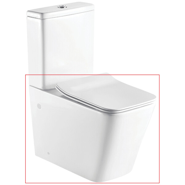 

Унитаз Koller Pool KVADRO с сиденьем Soft-close, KR-0675-RC-C